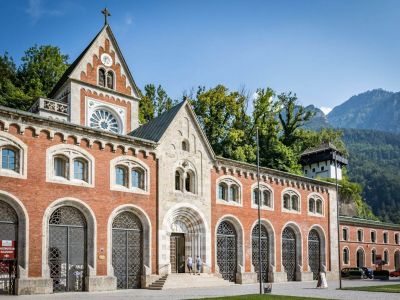 Front der Alten Saline in Bad Reichenhall