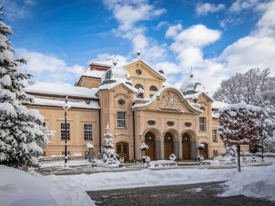 Königliches Kurhaus im Winter