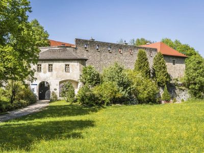 Eingangsbereich der Burg Gruttenstein